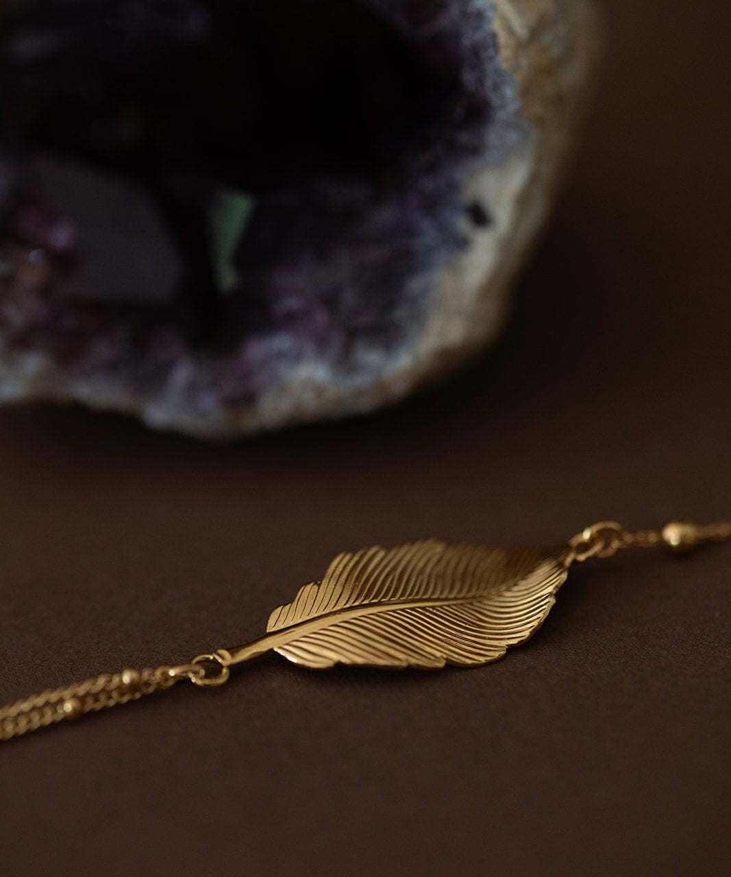 Bracelet Zéphyr Or Feuille Bracelets Monsieur Simone