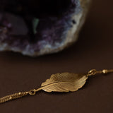 Bracelet Zéphyr Or Feuille Bracelets Monsieur Simone