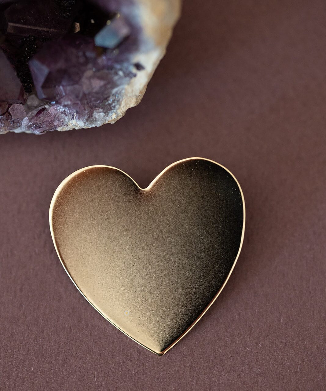 Broche Aphrodite Or Coeur Accessoires Monsieur Simone