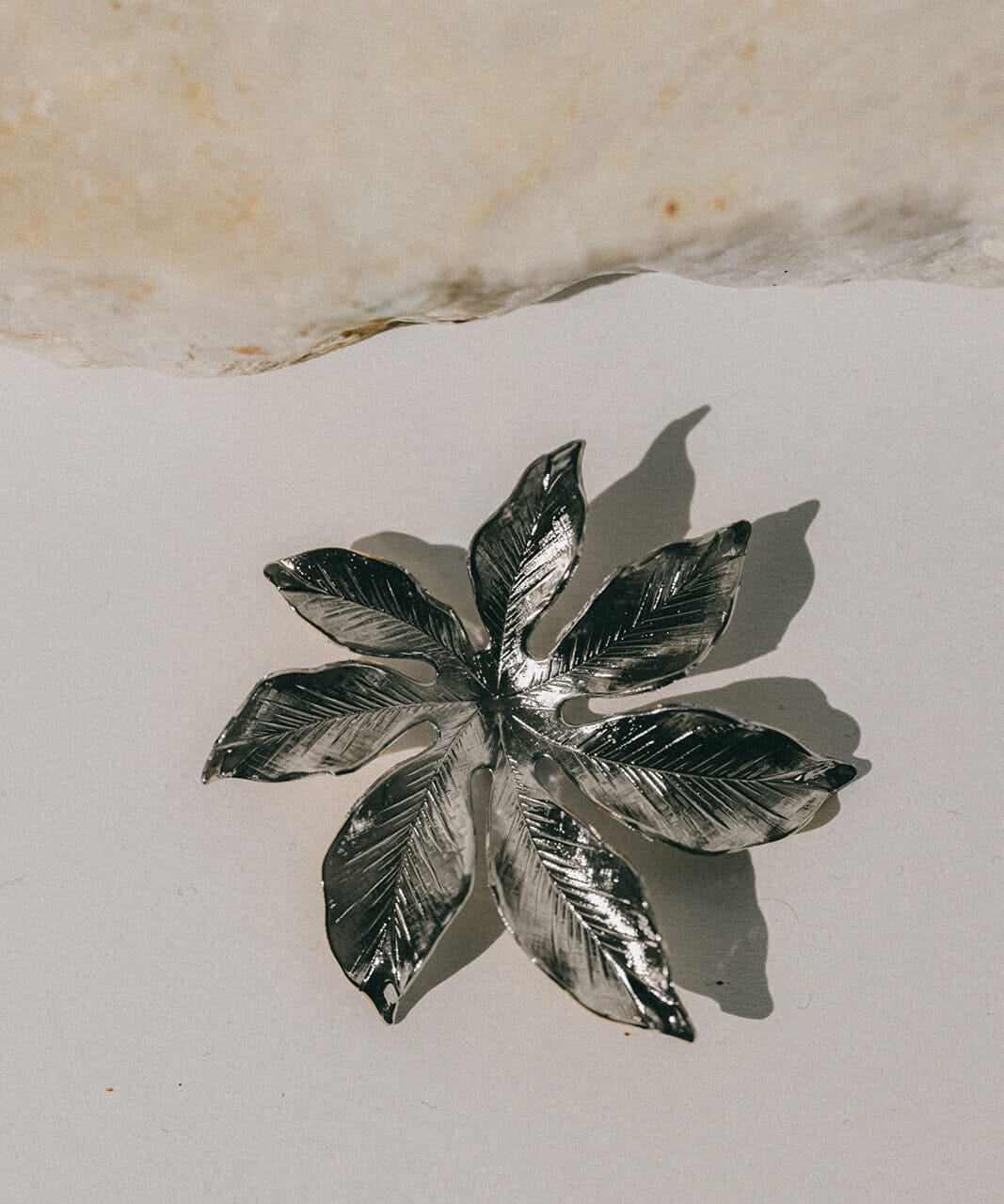 Broche Chloris Argent Fleur Accessoires Monsieur Simone