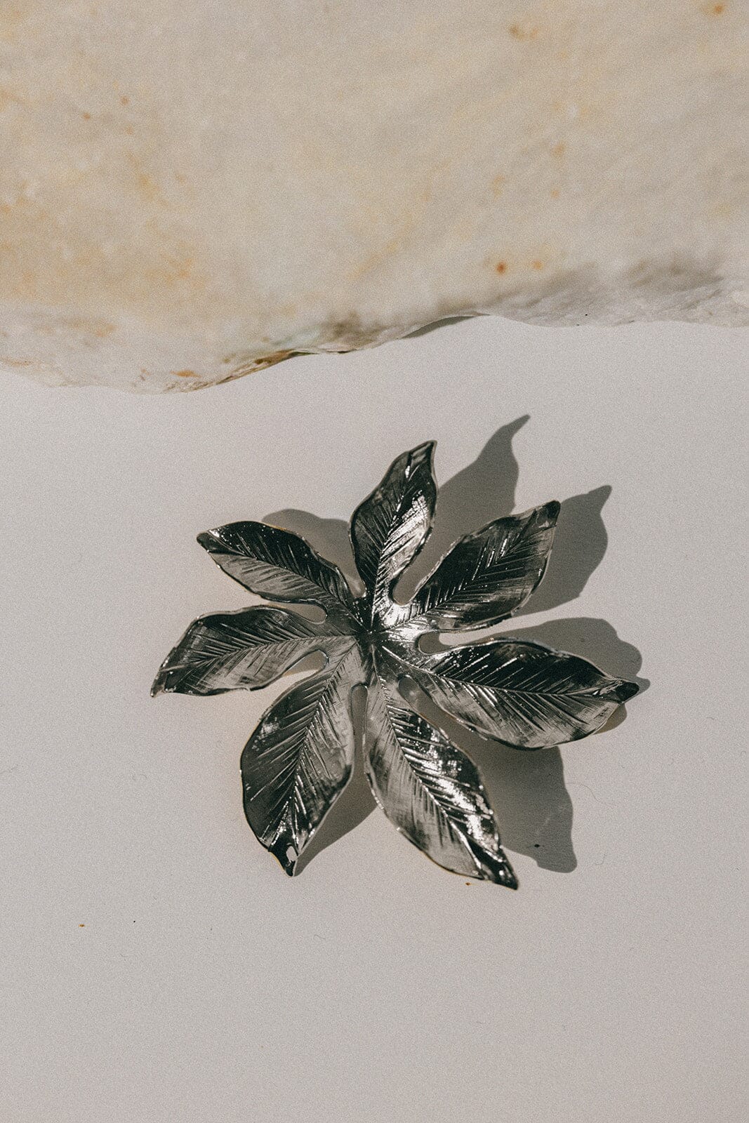 Broche Chloris Argent Fleur Accessoires Monsieur Simone