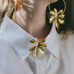 Broche Chloris Argent Fleur Accessoires Monsieur Simone
