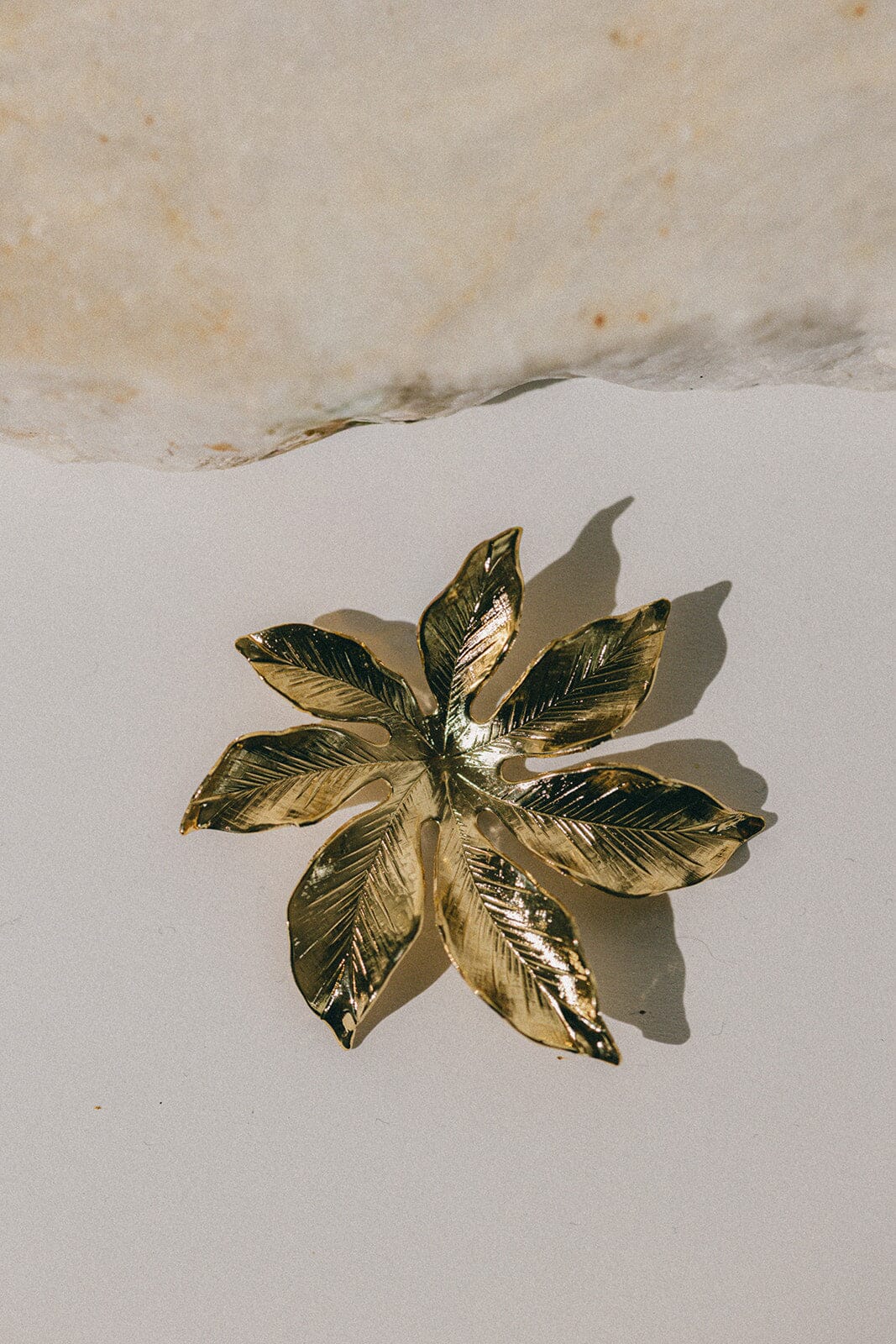 Broche Chloris Or Fleur Accessoires Monsieur Simone