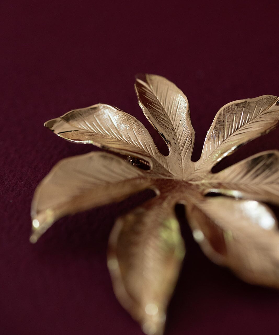 Broche Chloris Or Fleur Accessoires Monsieur Simone
