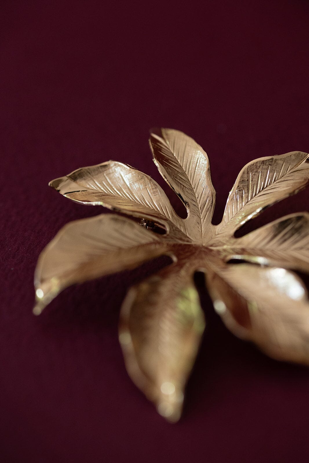 Broche Chloris Or Fleur Accessoires Monsieur Simone