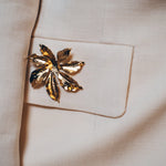 Broche Chloris Or Fleur Accessoires Monsieur Simone