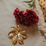 Broche Chloris Or Fleur Accessoires Monsieur Simone