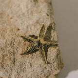 Broche Cléia Or Étoile Accessoires Monsieur Simone