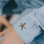 Broche Cléia Or Étoile Accessoires Monsieur Simone