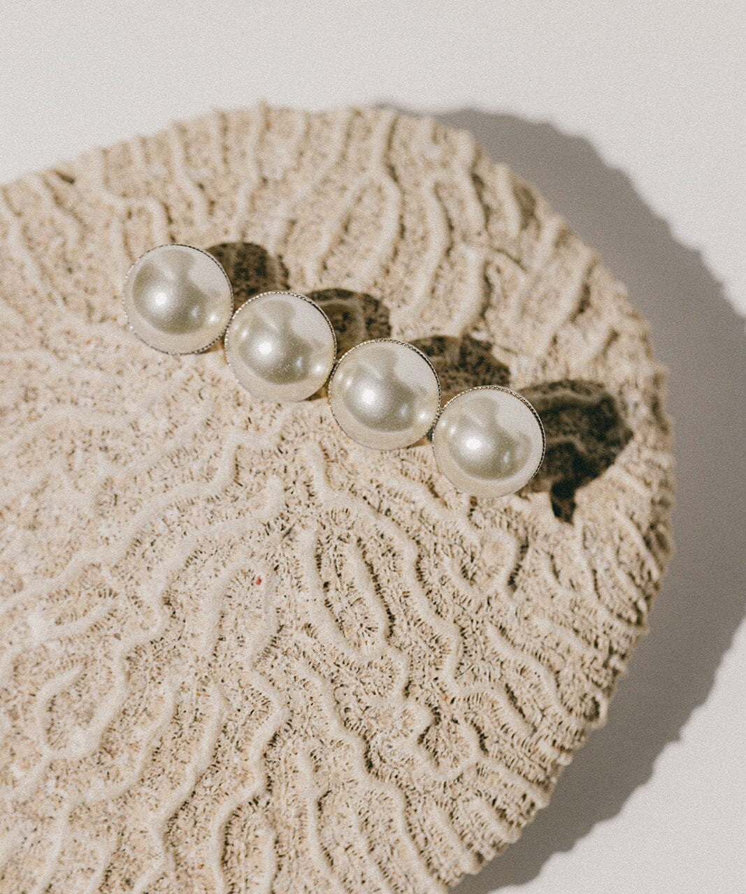 Broche Nélya Argent Perles Accessoires Monsieur Simone