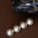 Broche Nélya Argent Perles Accessoires Monsieur Simone