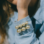 Broche Nélya Argent Perles Accessoires Monsieur Simone