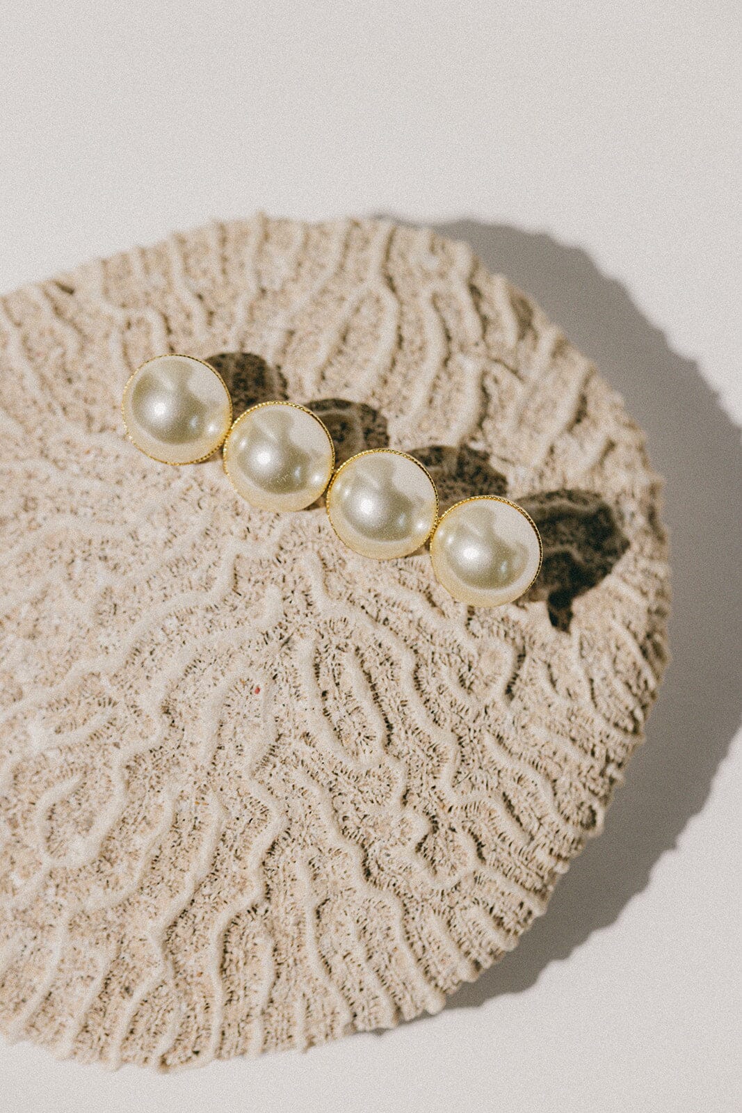 Broche Nélya Or Perles Accessoires Monsieur Simone