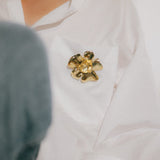 Broche Orphée Argent Fleurs Accessoires Monsieur Simone