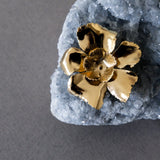 Broche Orphée Or Fleurs Accessoires Monsieur Simone