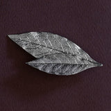 Broche Thalie Argent Feuilles Accessoires Monsieur Simone