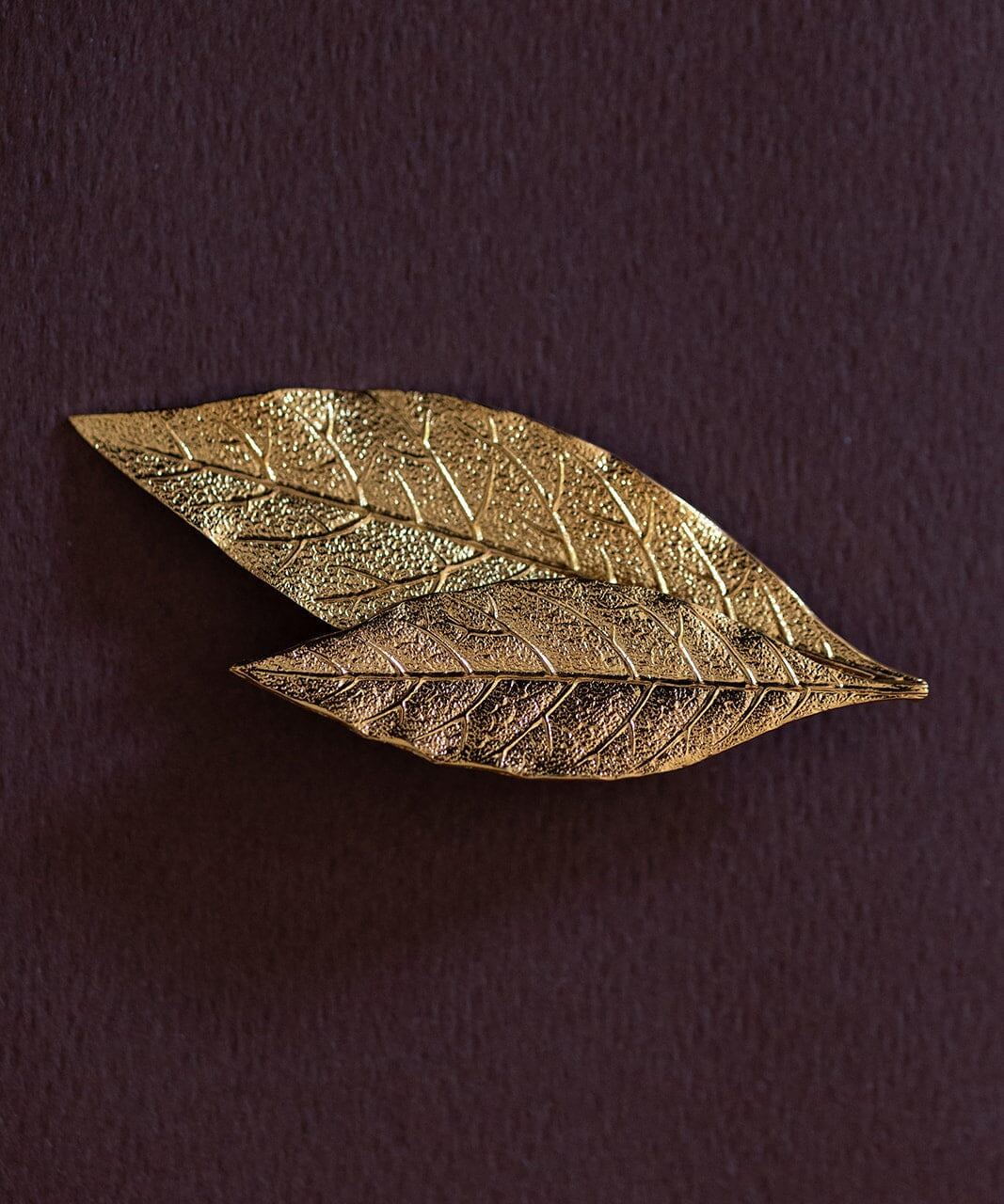 Broche Thalie Or Feuilles Accessoires Monsieur Simone