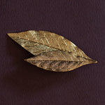 Broche Thalie Or Feuilles Accessoires Monsieur Simone