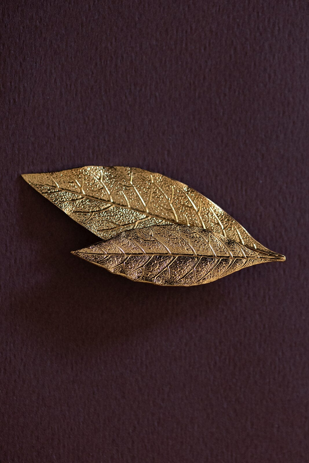 Broche Thalie Or Feuilles Accessoires Monsieur Simone