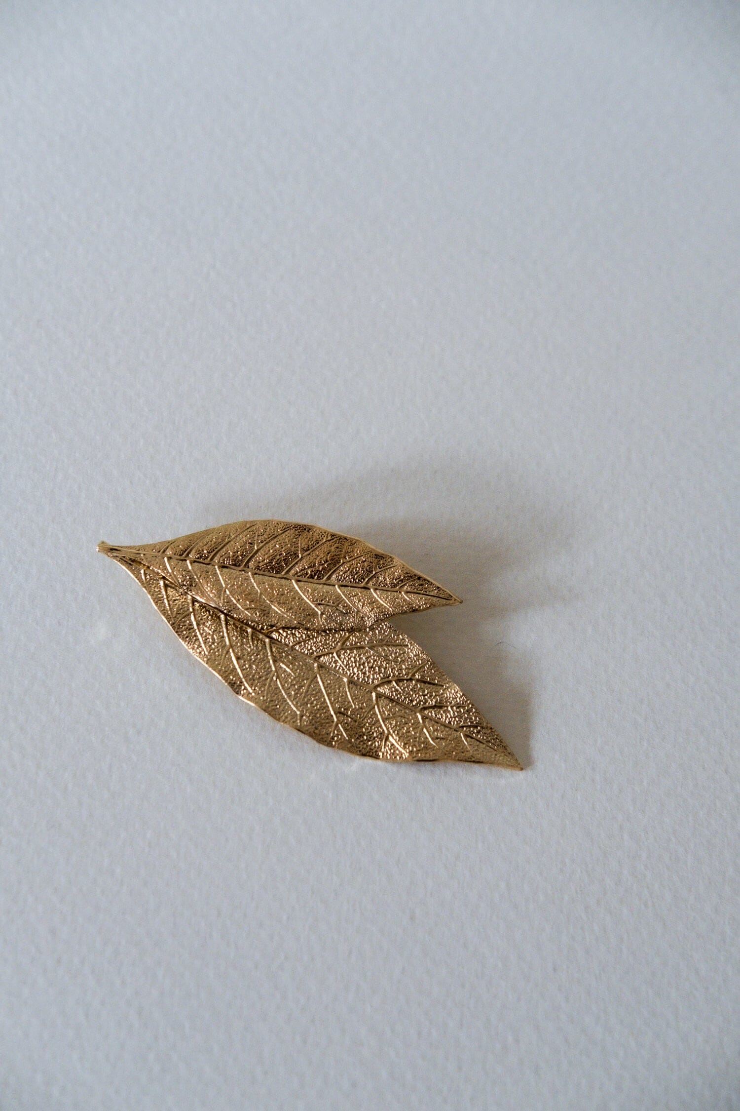 Broche Thalie Or Feuilles Accessoires Monsieur Simone