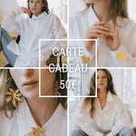 Carte-cadeau Monsieur Simone Cartes-cadeaux Monsieur Simone