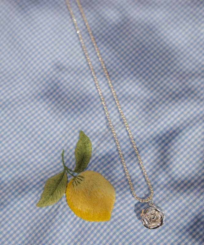 Collier Aglaé Argent Fleur Colliers Monsieur Simone