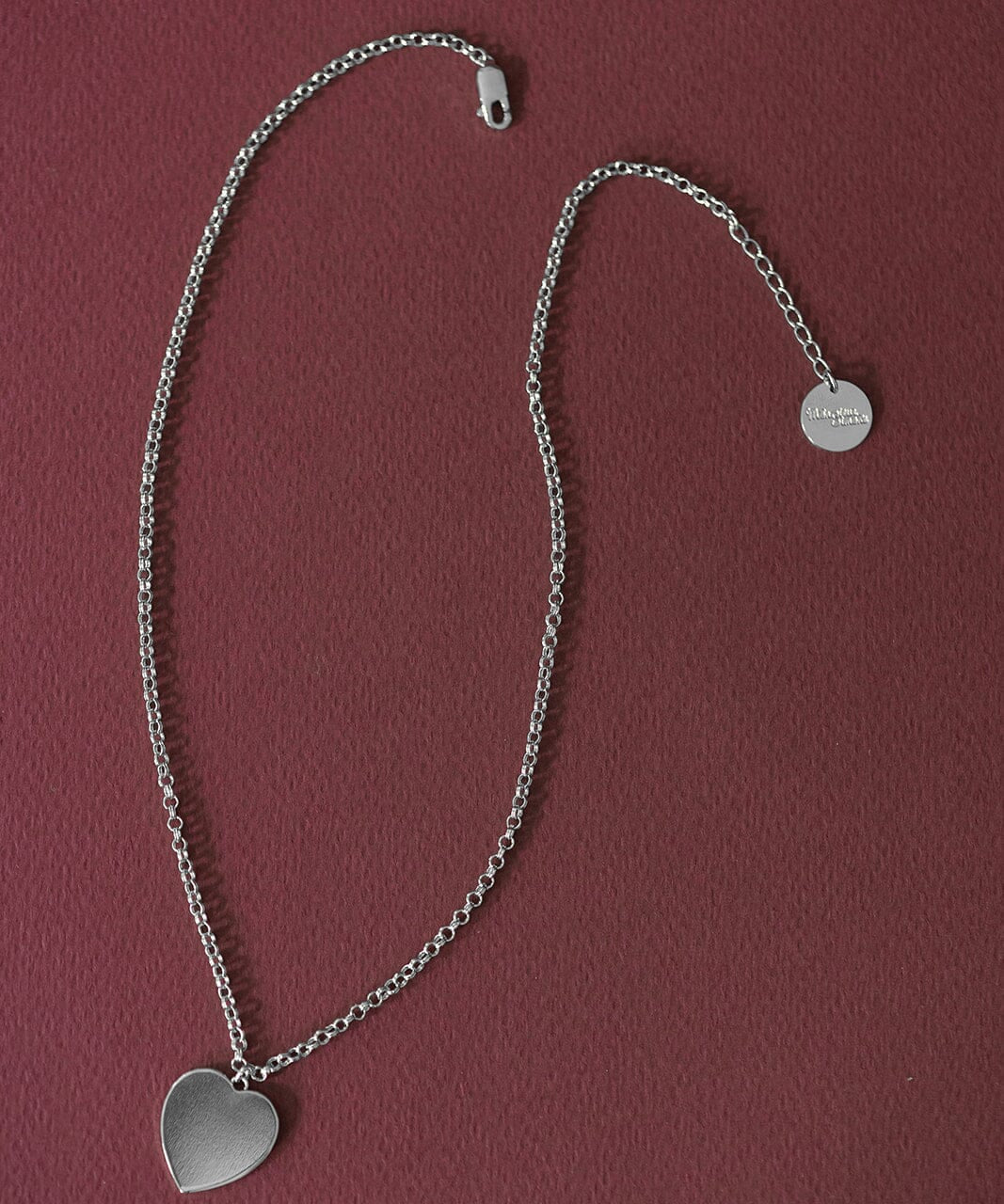 Collier Aphrodite Argent Coeur Colliers Monsieur Simone