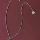 Collier Aphrodite Argent Coeur Colliers Monsieur Simone