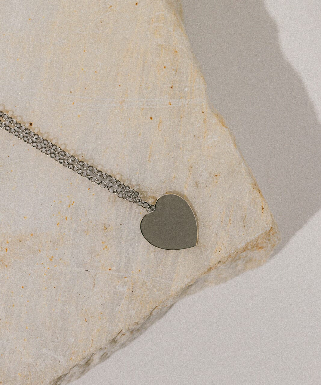 Collier Aphrodite Argent Coeur Colliers Monsieur Simone