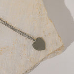 Collier Aphrodite Argent Coeur Colliers Monsieur Simone