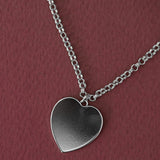 Collier Aphrodite Argent Coeur Colliers Monsieur Simone