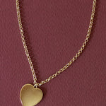 Collier Aphrodite Or Coeur Colliers Monsieur Simone