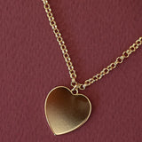Collier Aphrodite Or Coeur Colliers Monsieur Simone