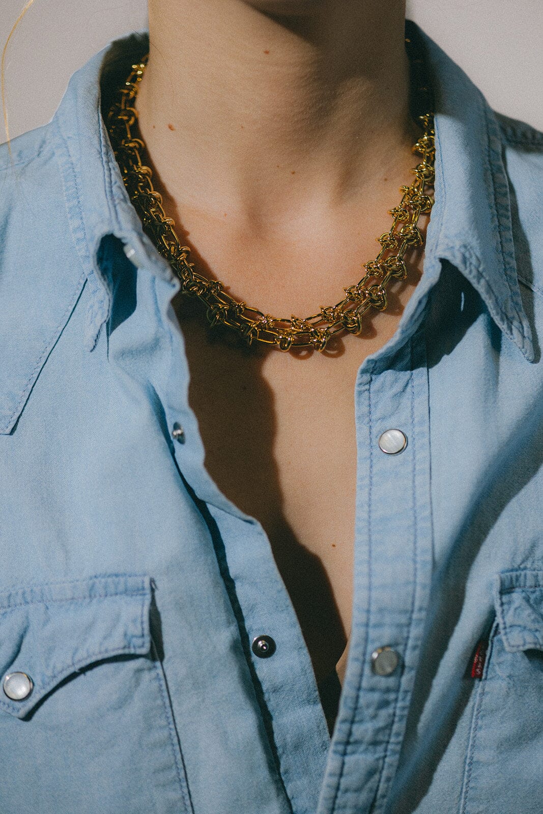 Collier Athéna Or Colliers Monsieur Simone