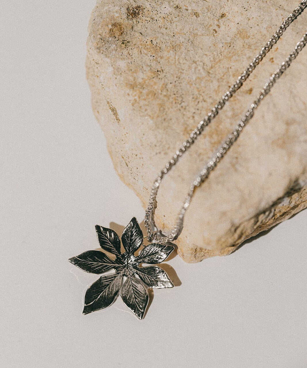 Collier Chloris Argent Fleur Colliers Monsieur Simone