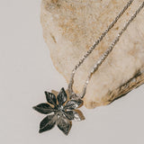 Collier Chloris Argent Fleur Colliers Monsieur Simone