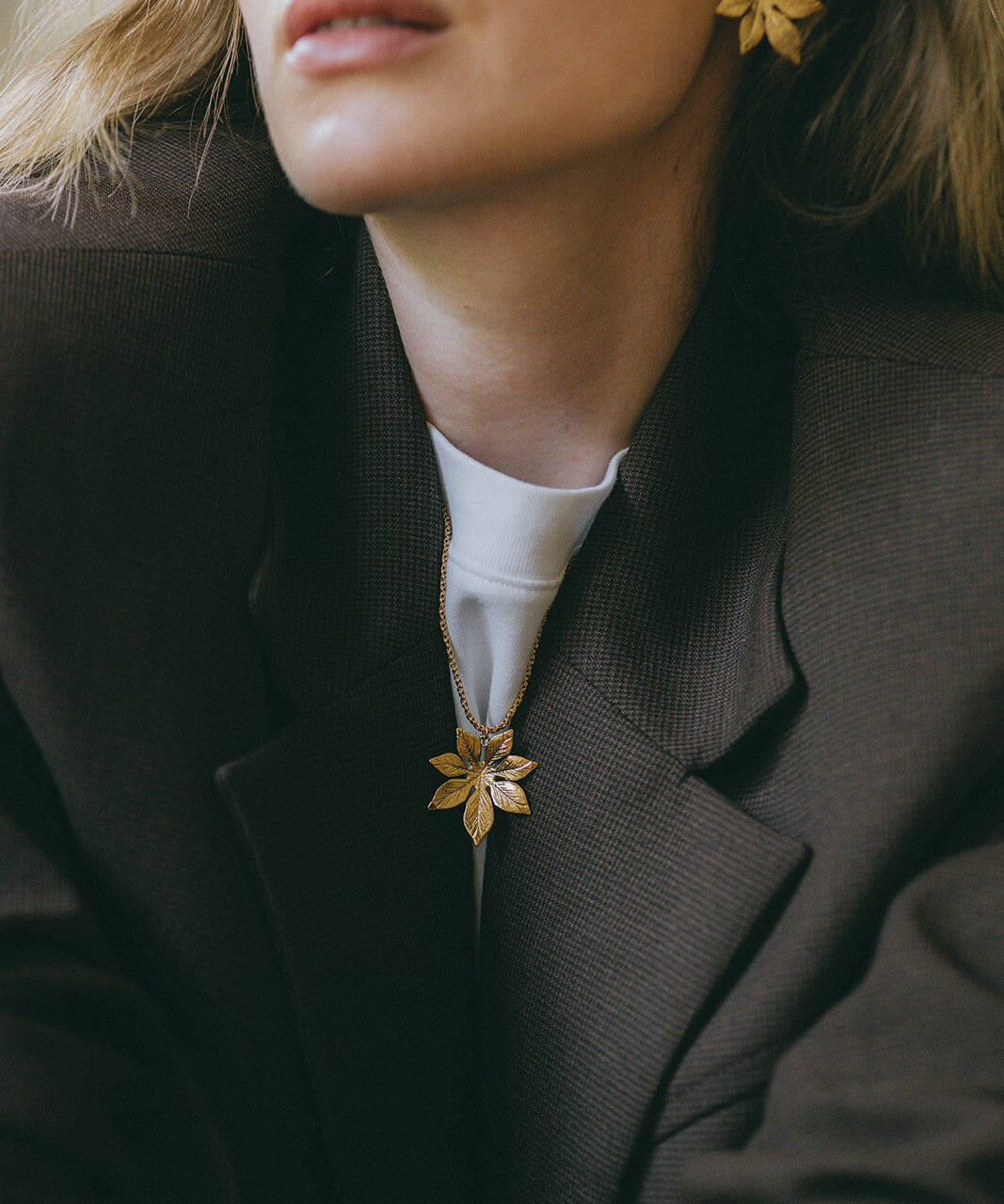 Collier Chloris Argent Fleur Colliers Monsieur Simone