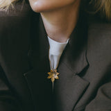 Collier Chloris Argent Fleur Colliers Monsieur Simone