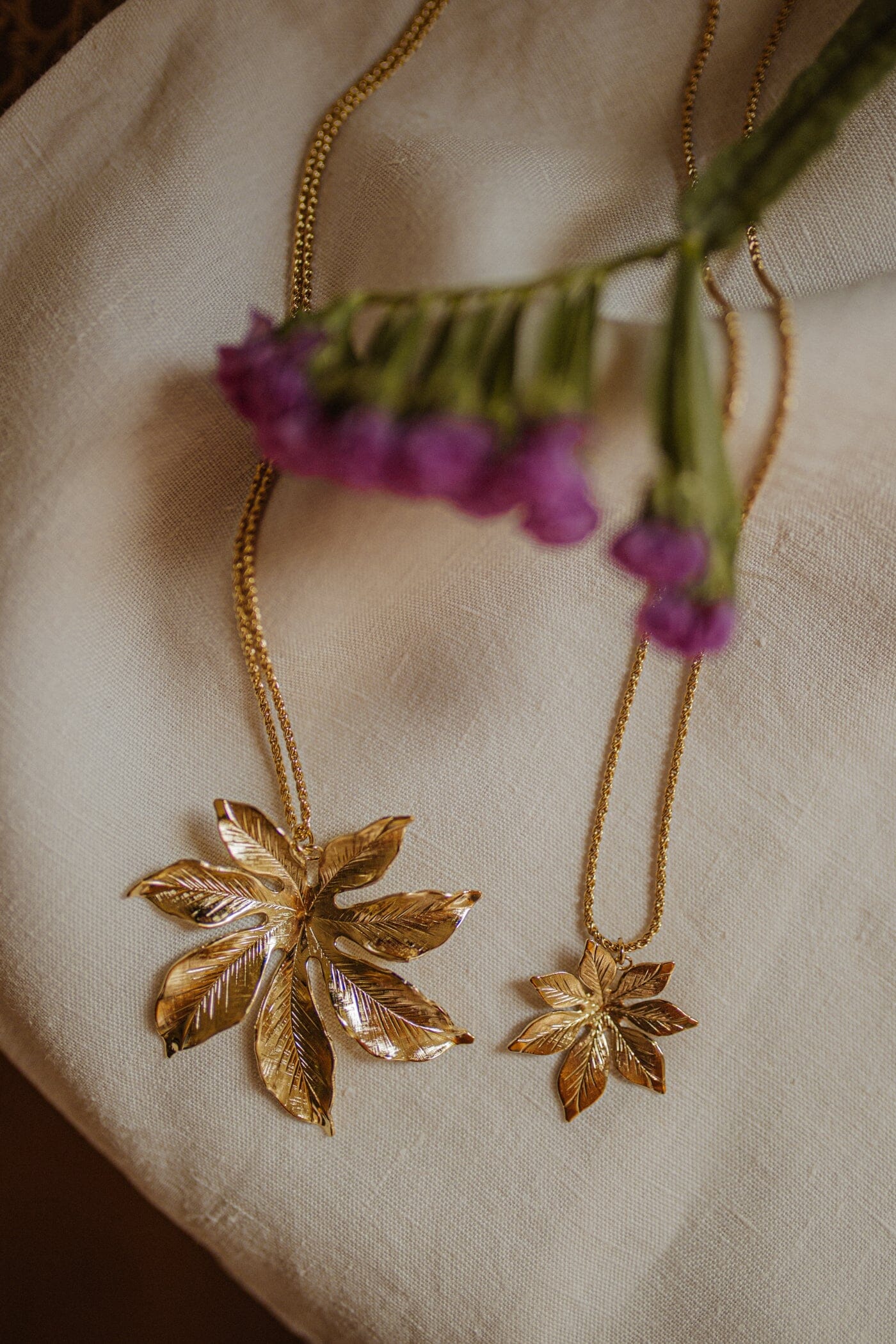 Collier Chloris Or Fleur Colliers Monsieur Simone