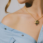 Collier Chloris Or Fleur Colliers Monsieur Simone