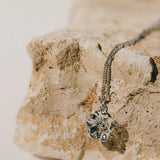 Collier Gaïa Argent Fleur Colliers Monsieur Simone