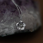 Collier Gaïa Argent Fleur Colliers Monsieur Simone