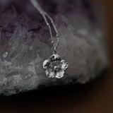 Collier Gaïa Argent Fleur Colliers Monsieur Simone