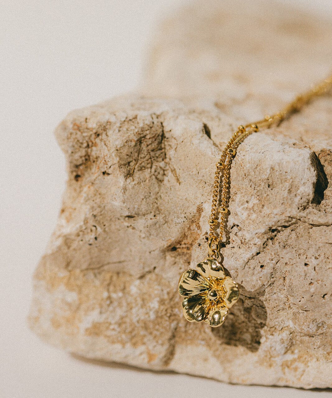 Collier Gaïa Or Fleur Colliers Monsieur Simone