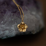 Collier Gaïa Or Fleur Colliers Monsieur Simone