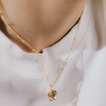 Collier Gaïa Or Fleur Colliers Monsieur Simone