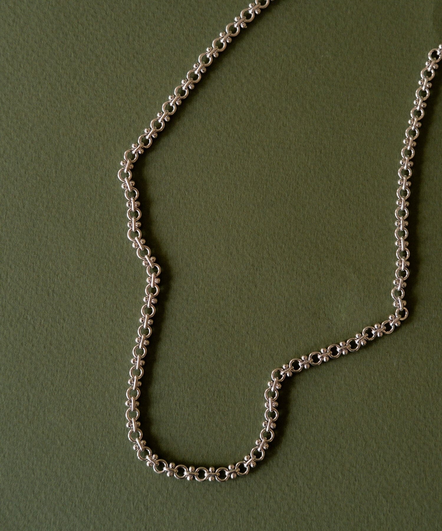 Collier Hébé Argent Colliers Monsieur Simone