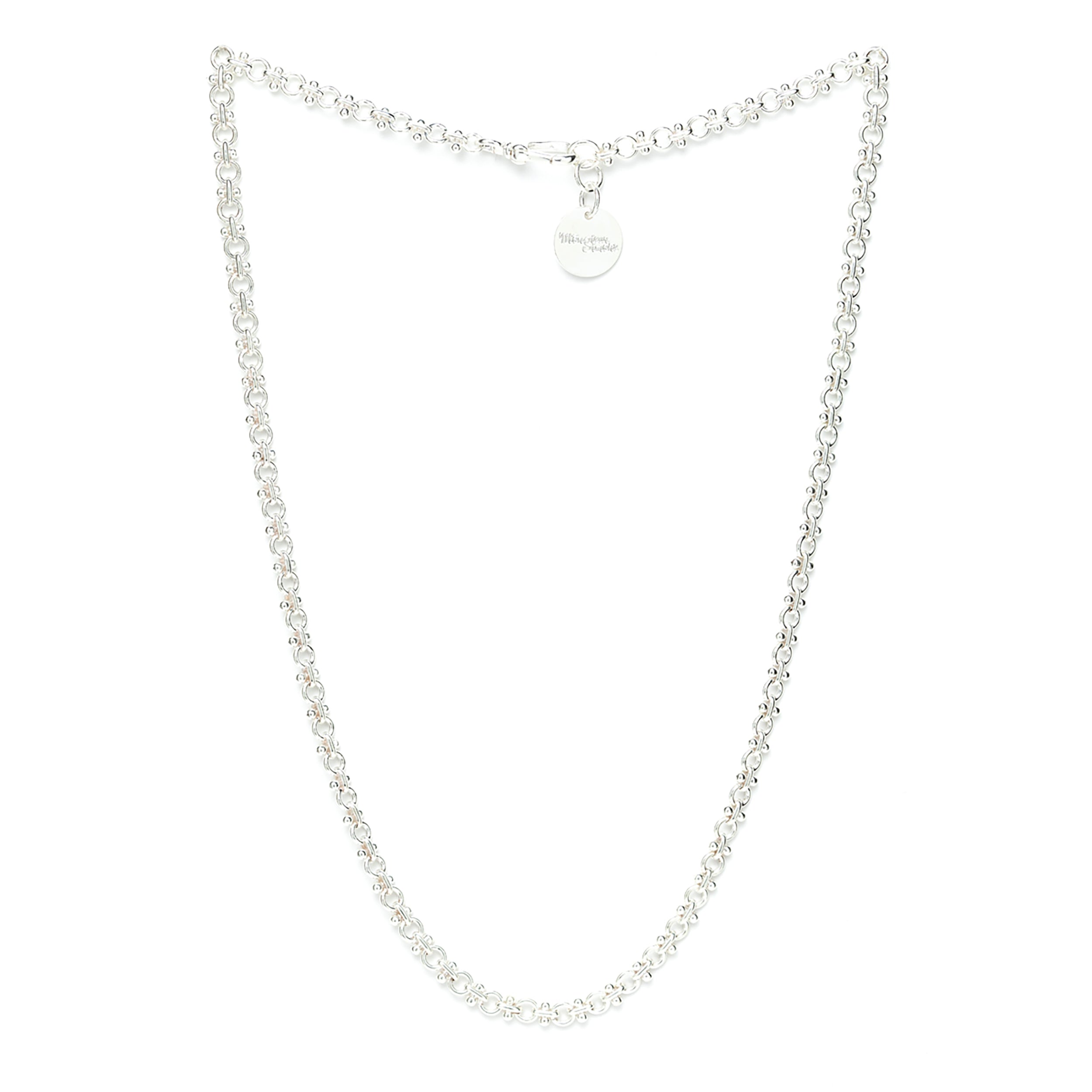 Collier Hébé Argent Colliers Monsieur Simone