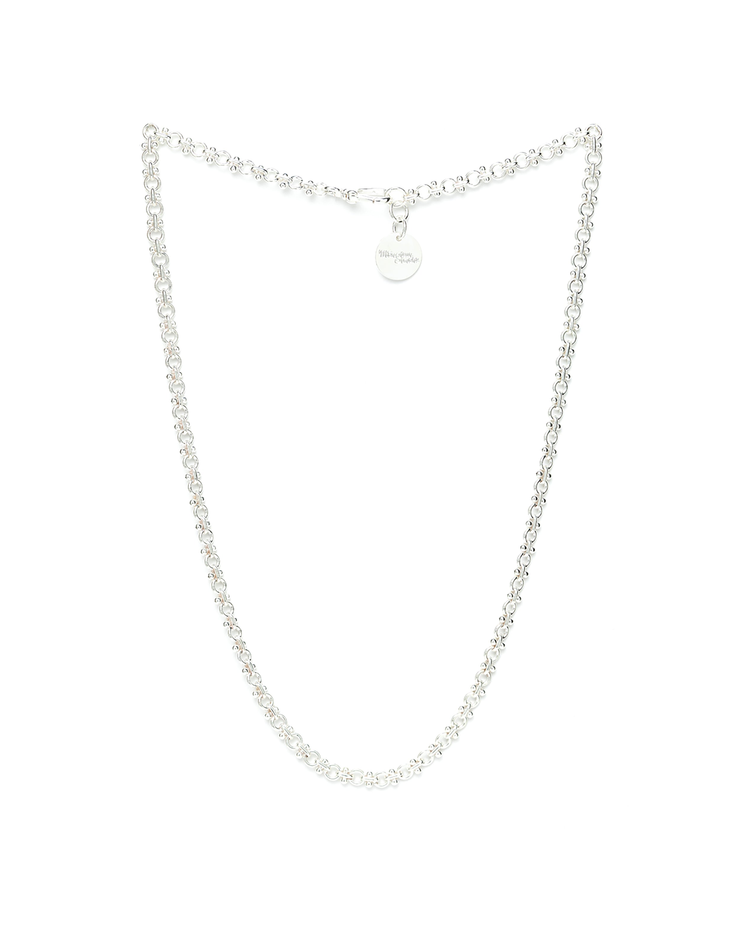 Collier Hébé Argent Colliers Monsieur Simone