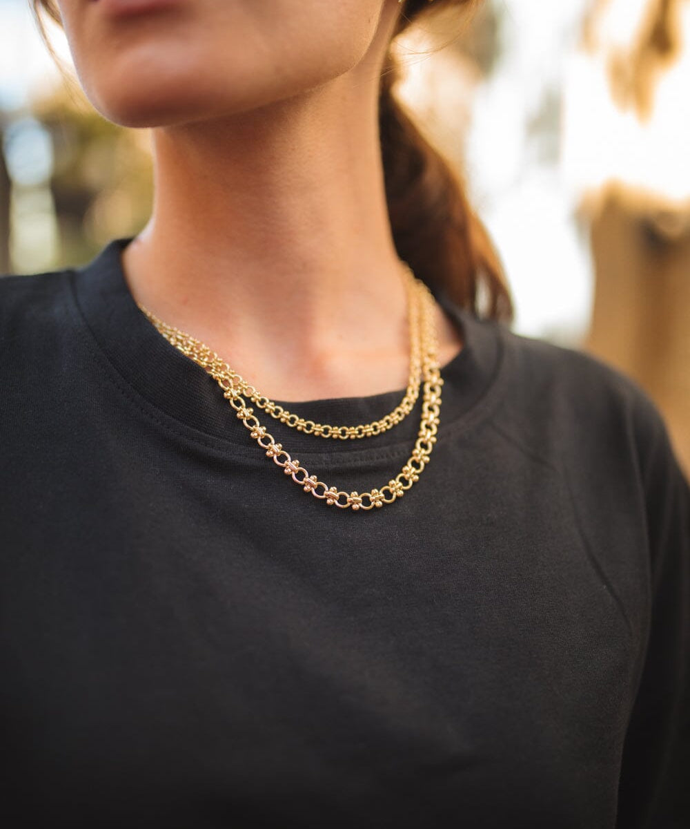 Collier Hébé Or Colliers Monsieur Simone